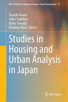 portada Studies in Housing and Urban Analysis in Japan (en Inglés)