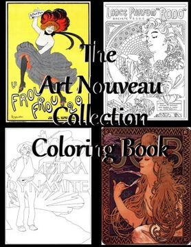 portada The Art Nouveau Collection Coloring Book