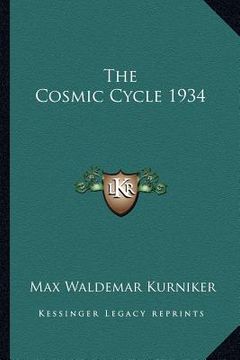 portada the cosmic cycle 1934 (in English)