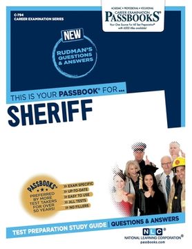 portada Sheriff (C-794): Passbooks Study Guide Volume 794 (en Inglés)