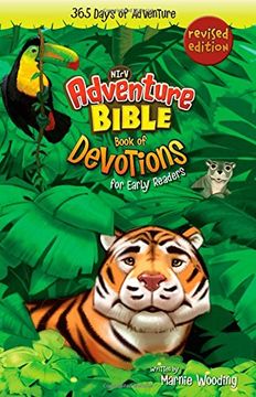 portada Adventure Bible Book of Devotions for Early Readers, NIrV: 365 Days of Adventure (en Inglés)