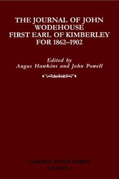 portada the journal of john wodehouse, first earl of kimberley for 1862-1902
