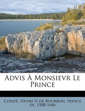 portada Advis À Monsievr Le Prince (en Francés)