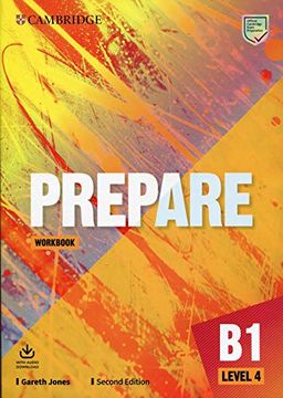 portada Prepare Second Edition. Workbook With Audio Download. Level 4 (Cambridge English Prepare! ) 