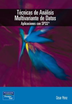 portada Tecnicas de Analisis Multivariante de Datos: Aplicaciones con Spss. Incluye cd