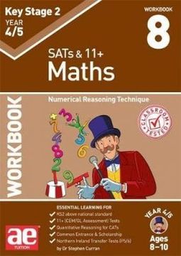 portada Ks2 Maths Year 4/5 Workbook 8 (en Inglés)