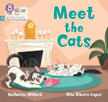 portada Meet the Cats: Phase 3 Set 1 Blending Practice (en Inglés)