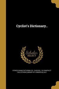 portada Cyclist's Dictionary.. (en Inglés)