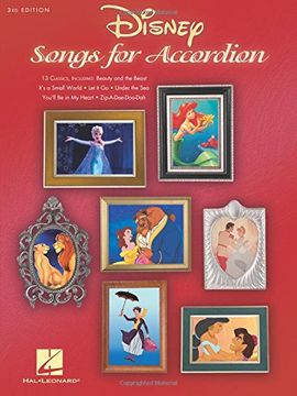 portada Disney Songs for Accordion: 3rd Edition (en Inglés)