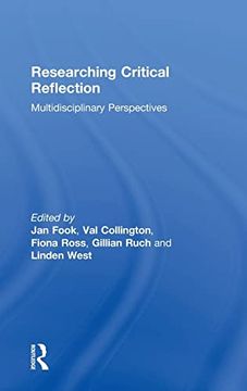 portada Researching Critical Reflection: Multidisciplinary Perspectives (en Inglés)