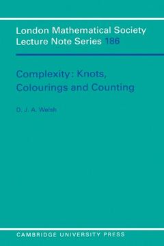 portada Complexity: Knots, Colourings and Countings Paperback (London Mathematical Society Lecture Note Series) (en Inglés)