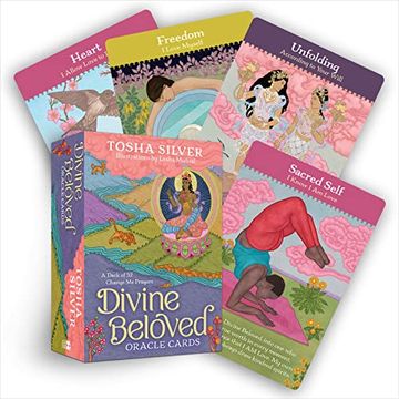 portada Divine Beloved Oracle Cards: A Deck of 52 Change me Prayers 