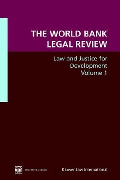 portada the world bank legal review: law and justice for development (en Inglés)