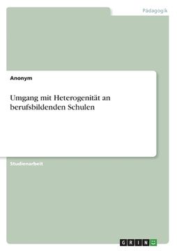 portada Umgang mit Heterogenität an berufsbildenden Schulen (in German)