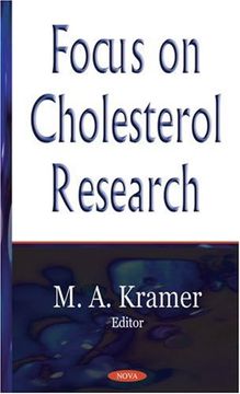 portada Focus on Cholesterol Research (en Inglés)