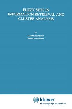 portada fuzzy sets in information retrieval and cluster analysis (en Inglés)