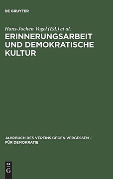 portada Erinnerungsarbeit und Demokratische Kultur (Jahrbuch (en Alemán)