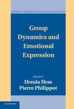 portada Group Dynamics and Emotional Expression Hardback (Studies in Emotion and Social Interaction) (en Inglés)