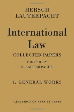 portada International Law: Being the Collected Papers of Hersch Lauterpacht (en Inglés)