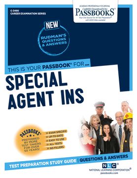 portada Special Agent (Ins) (C-3490): Passbooks Study Guide Volume 3490 (en Inglés)