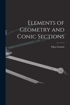 portada Elements of Geometry and Conic Sections (en Inglés)