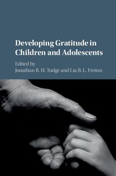 portada Developing Gratitude in Children and Adolescents (in English)
