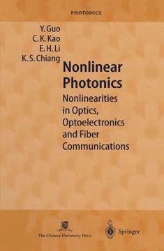 portada nonlinear photonics: nonlinearities in optics, optoelectronics and fiber communications (in English)