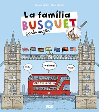 portada La famï¿½lia Busquet parla anglï¿½s (libro en Español, Catalán)