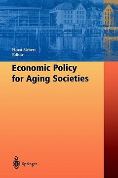 portada economic policy for aging societies (en Inglés)