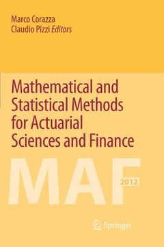 portada Mathematical and Statistical Methods for Actuarial Sciences and Finance (en Inglés)