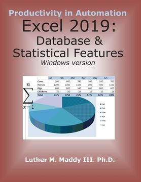 Excel 2019: Database and Statistical Features (en Inglés)