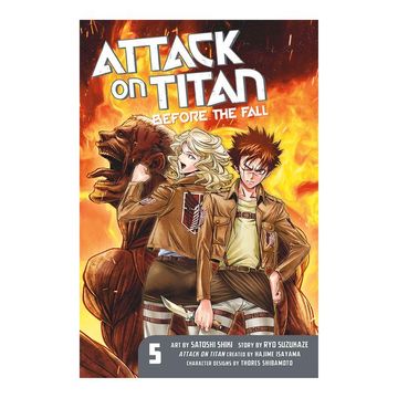 portada Attack on Titan: Before the Fall 5 