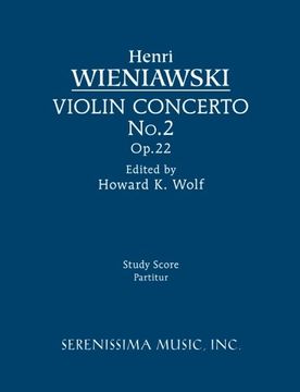 portada Violin Concerto No.2, Op.22: Study score