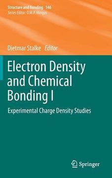 portada electron density and chemical bonding i (en Inglés)