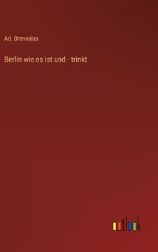 portada Berlin wie es ist und - trinkt (en Alemán)