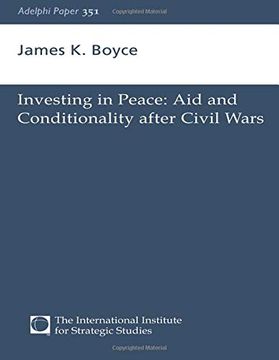 portada Investing in Peace (Adelphi Series) (en Inglés)