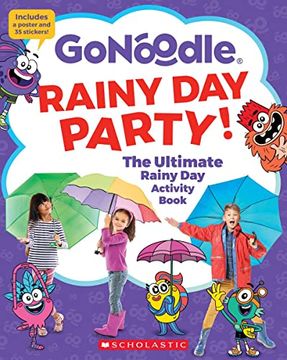 portada Rainy day Party! The Ultimate Rainy day Activity Book (Gonoodle) (en Inglés)