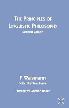portada The Principles of Linguistic Philosophy (en Inglés)