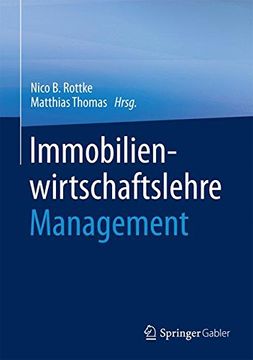 portada Immobilienwirtschaftslehre: Management (en Alemán)