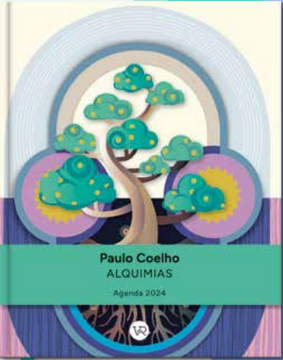 AGENDA PAULO COELHO 2024 - CARTONE ALQUIMIAS FLA - Librería América Latina