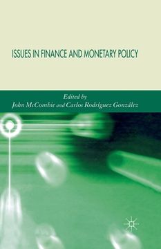 portada Issues in Finance and Monetary Policy (in English)