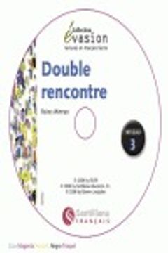portada EVASION NIVEAU 3 DOUBLE RENCONTRE + CD (Evasion Lectures FranÇais)