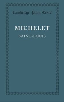portada Saint-Louis (Cambridge Plain Texts) (en Francés)