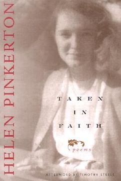 portada taken in faith: poems (in English)