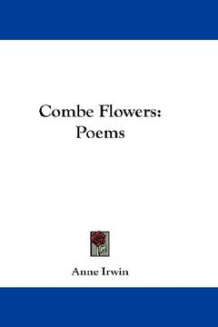 portada combe flowers: poems