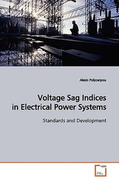portada voltage sag indices in electrical power systems (en Inglés)