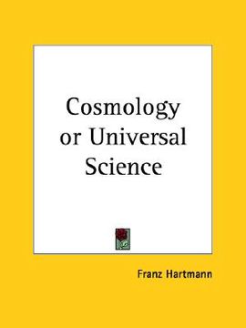 portada cosmology or universal science (en Inglés)