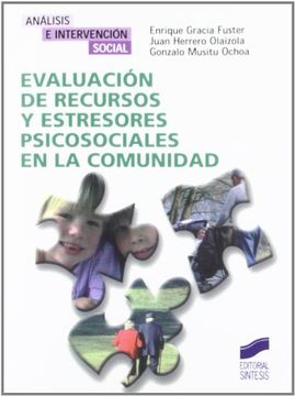 portada Evaluacion de Recursos y Estresores Psicosociales en la Comunidad (in Spanish)