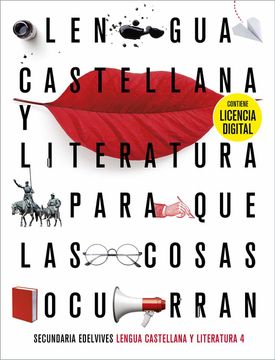 portada Proyecto: Para que las Cosas Ocurran - Lengua Castellana y Literatura 4
