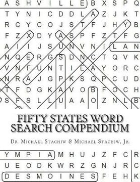 portada Fifty States Word Search Compendium (en Inglés)